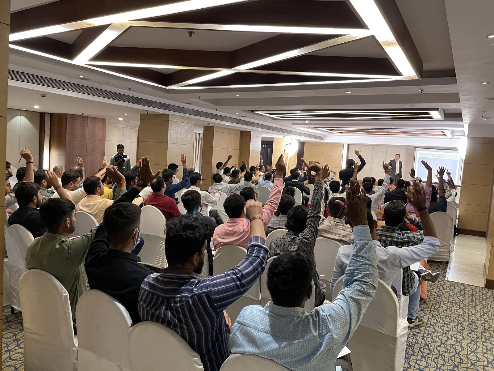 Shakil Kadva workshop in progress